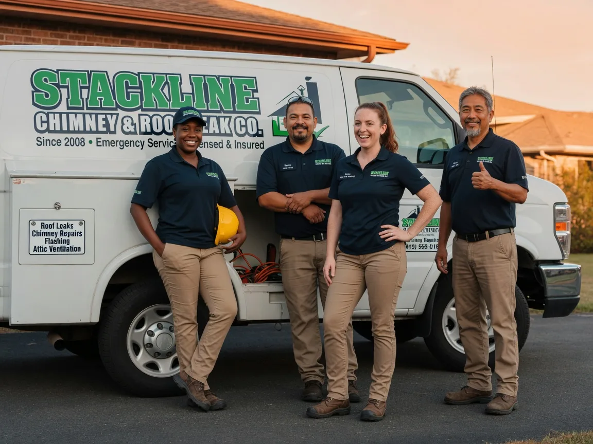 Chimney flashing repair company in New Lenox, IL